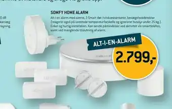 XL-BYG Somfy home alarm tilbud