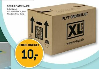 XL-BYG Senior flyttekasse tilbud