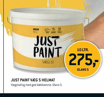 XL-BYG Just paint væg 5 helmat tilbud