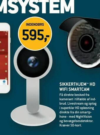 Sikkerthjem™ hd wifi smartcam