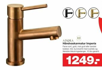 Bauhaus Håndvaskarmatur Imperia tilbud