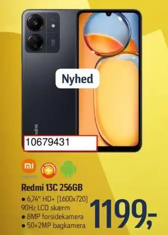 Føtex Redmi 13C 256GB tilbud