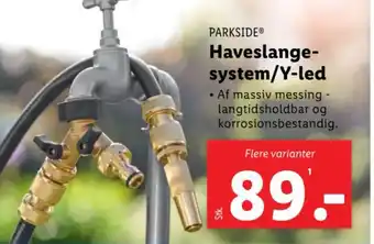 Lidl Haveslange- system/Y-led tilbud