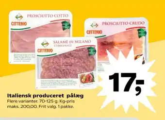 Kvickly Italiensk produceret pålæg tilbud