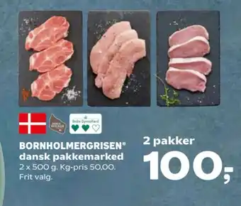 Kvickly BORNHOLMERGRISEN dansk pakkemarked tilbud