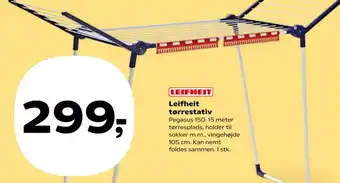 Leifheit tørrestativ