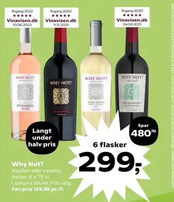 Kvickly Why Not? Apulien eller Veneto tilbud