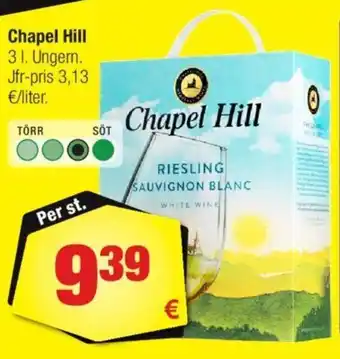 Calle Chapel Hill tilbud
