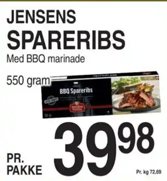 ABC Lavpris JENSENS SPARERIBS tilbud