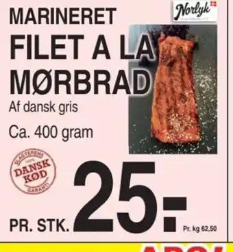 ABC Lavpris MARINERET FILET A LA MØRBRAD tilbud