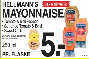 ABC Lavpris HELLMANN'S MAYONNAISE tilbud
