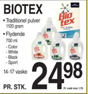 ABC Lavpris BIOTEX tilbud