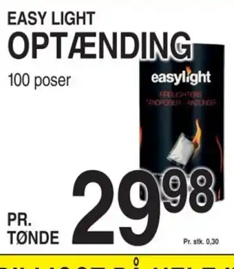 EASY LIGHT OPTÆNDING