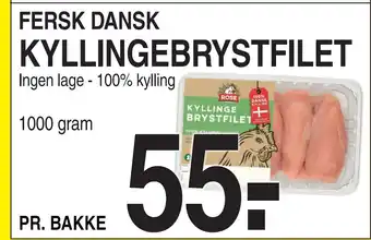 ABC Lavpris KYLLINGEBRYSTFILET tilbud