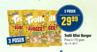 Otto Duborg Trolli Mini Burger tilbud