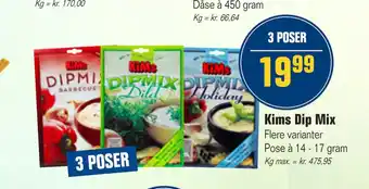 Otto Duborg Kims Dip Mix tilbud