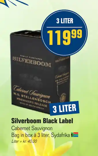 Otto Duborg Silverboom Black Label tilbud