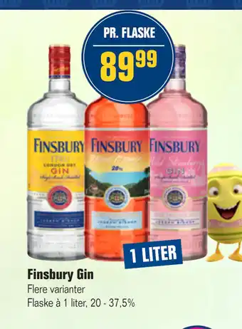 Otto Duborg Finsbury Gin tilbud