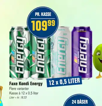 Otto Duborg Faxe Kondi Energy tilbud