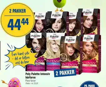 Otto Duborg Poly Palette Intensiv hårfarve tilbud