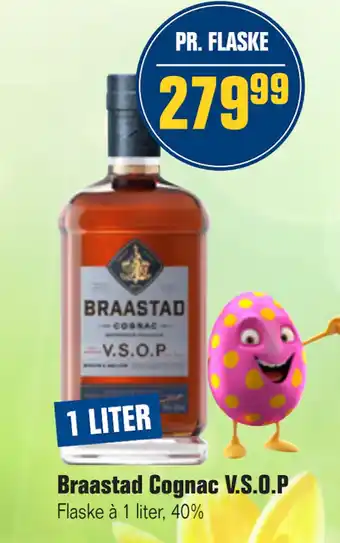 Otto Duborg Braastad Cognac V.S.O.P tilbud