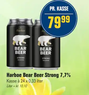 Otto Duborg Harboe Bear Beer Strong 7,7% tilbud