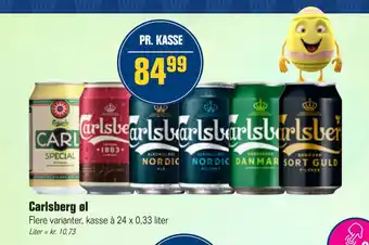 Otto Duborg Carlsberg øl tilbud