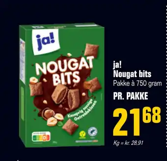 Otto Duborg ja! Nougat bits tilbud