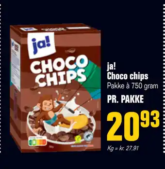 Otto Duborg ja! Choco chips tilbud
