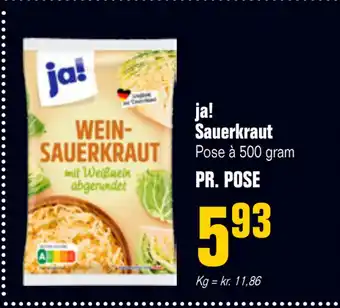 Otto Duborg ja! Sauerkraut tilbud