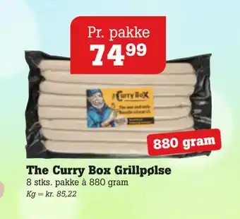 Poetzsch Padborg The Curry Box Grillpølse tilbud