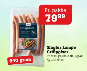 Poetzsch Padborg Slagter Lampe Grillpølser tilbud