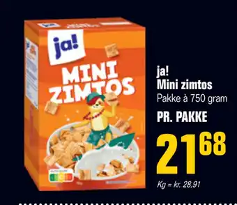 Otto Duborg ja! Mini zimtos tilbud