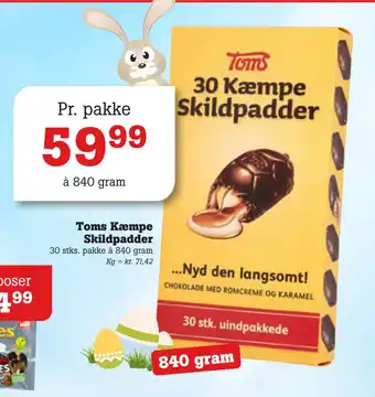 Poetzsch Padborg Toms Kæmpe Skildpadder tilbud