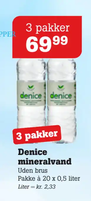 Poetzsch Padborg Denice mineralvand tilbud