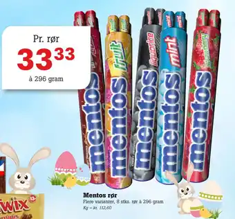 Poetzsch Padborg Mentos rør tilbud