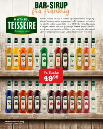 Mathieu Teisseire sirup