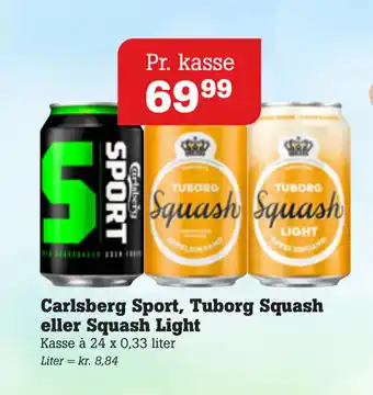 Poetzsch Padborg Carlsberg Sport, Tuborg Squash eller Squash Light tilbud