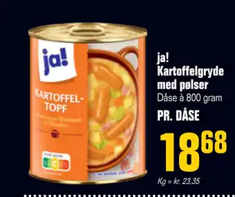 Poetzsch Padborg ja! Kartoffelgryde med pølser tilbud