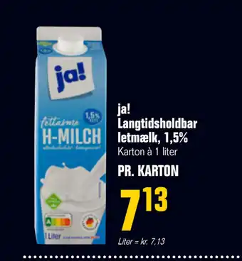 Poetzsch Padborg ja! Langtidsholdbar letmælk, 1,5% tilbud