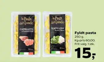 SuperBrugsen Fyldt pasta tilbud