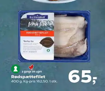 SuperBrugsen Rødspættefilet tilbud