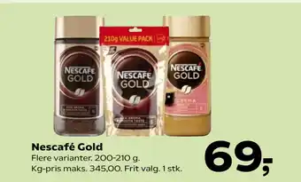 SuperBrugsen Nescafé Gold tilbud