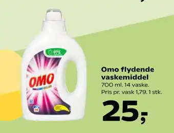 SuperBrugsen Omo flydende vaskemiddel tilbud