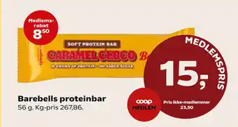 SuperBrugsen Barebells proteinbar tilbud
