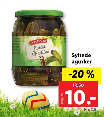 Syltede agurker