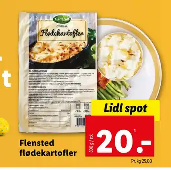 Lidl Flensted flødekartofler tilbud