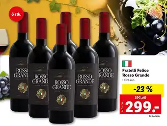 Lidl Fratelli Felice Rosso Grande tilbud