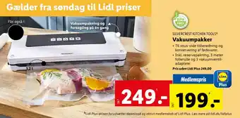 Lidl Vakuumpakker tilbud