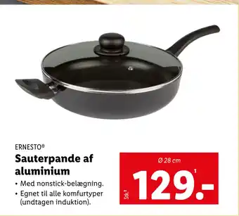 Lidl Sauterpande af aluminium tilbud